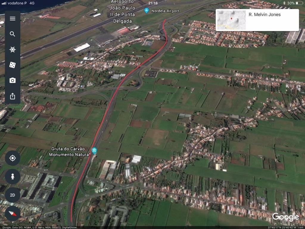 蓬塔德尔加达Apartamento Parque Urbano公寓 外观 照片